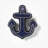 Anchor Embroidered Blazer Bullion Patch - Anchor Embroidered patch 1